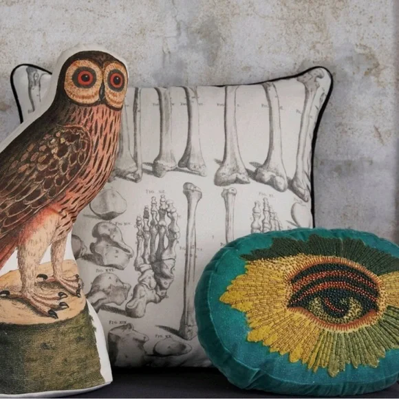 John Derian for Target Evil Eye Beaded Pillow - Picture 5 of 9